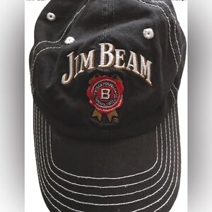 Jim Beam Denim Style Retro Strapback Hat Baseball Cap One Size by Style Master